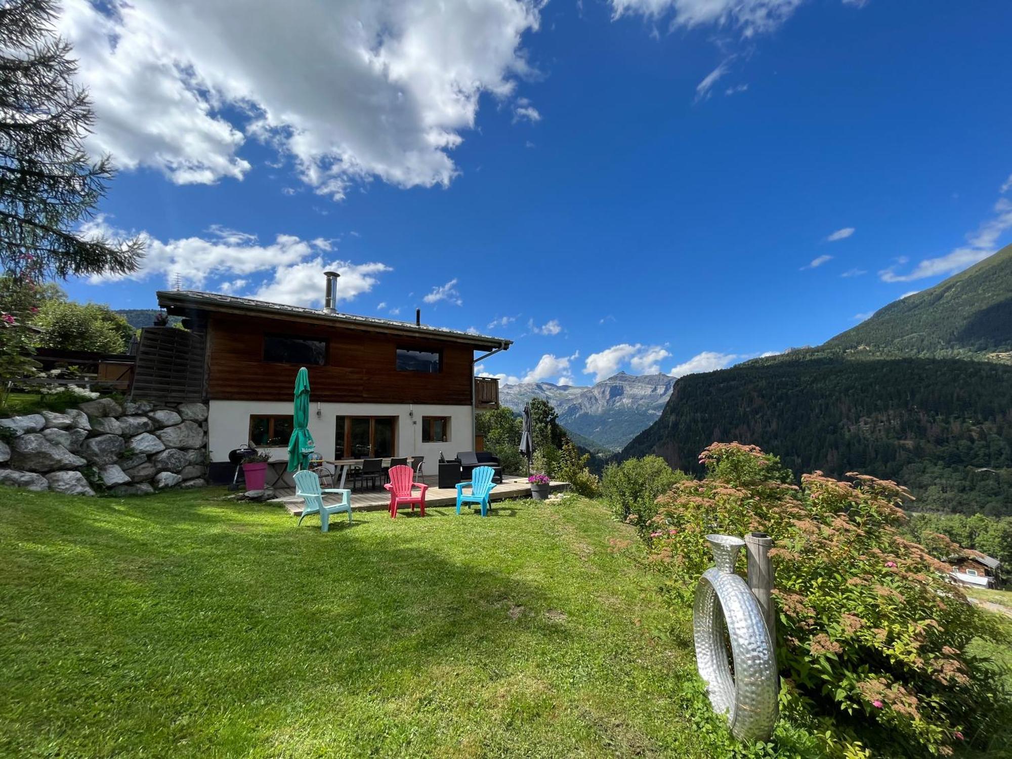 Amazing View Appartement Du Chalet Les Houches Dış mekan fotoğraf